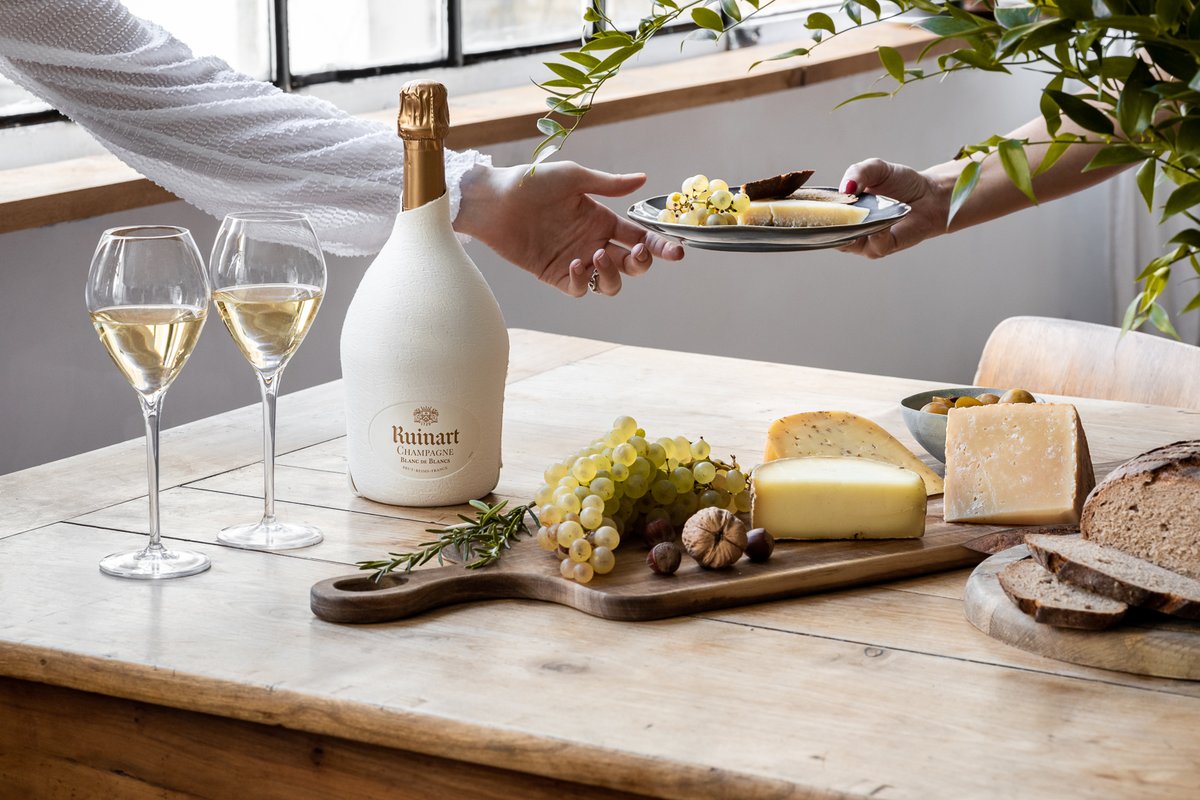 At home, keep your Ruinart bottle wrapped in its second skin case until serving. The packaging is perfectly adapted to refrigerated conservation, and even maintains its integrity for several hours when stored in a bucket of ice. 
#RuinartSecondSkin #RuinartArtdeVivre