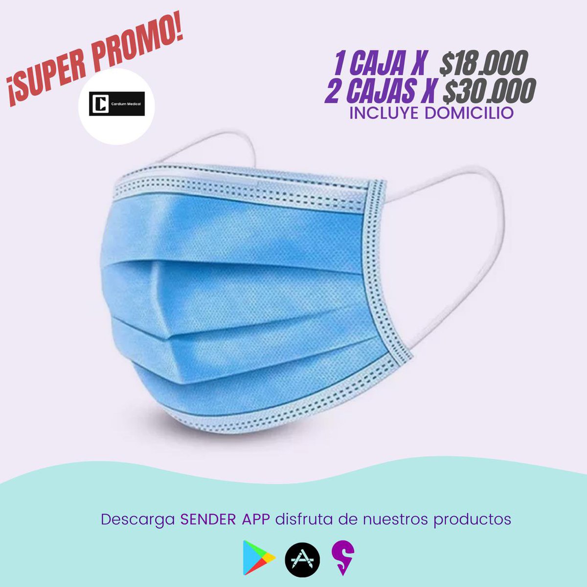 SenderApp tweet media