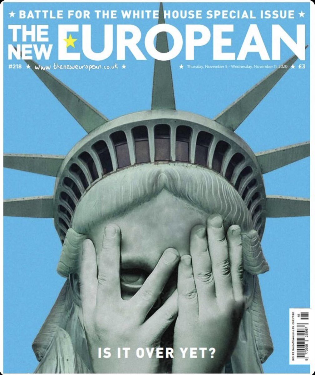 coverjunkie's tweet photo. “Is it over yet?” Newest @theneweuropean ♠️ artdirector @christhebarker 
.
#covertastic #coverlove #coverjunkie #coverjunkie #printisthefutureofonline https://t.co/ZHYnGIsZ3t