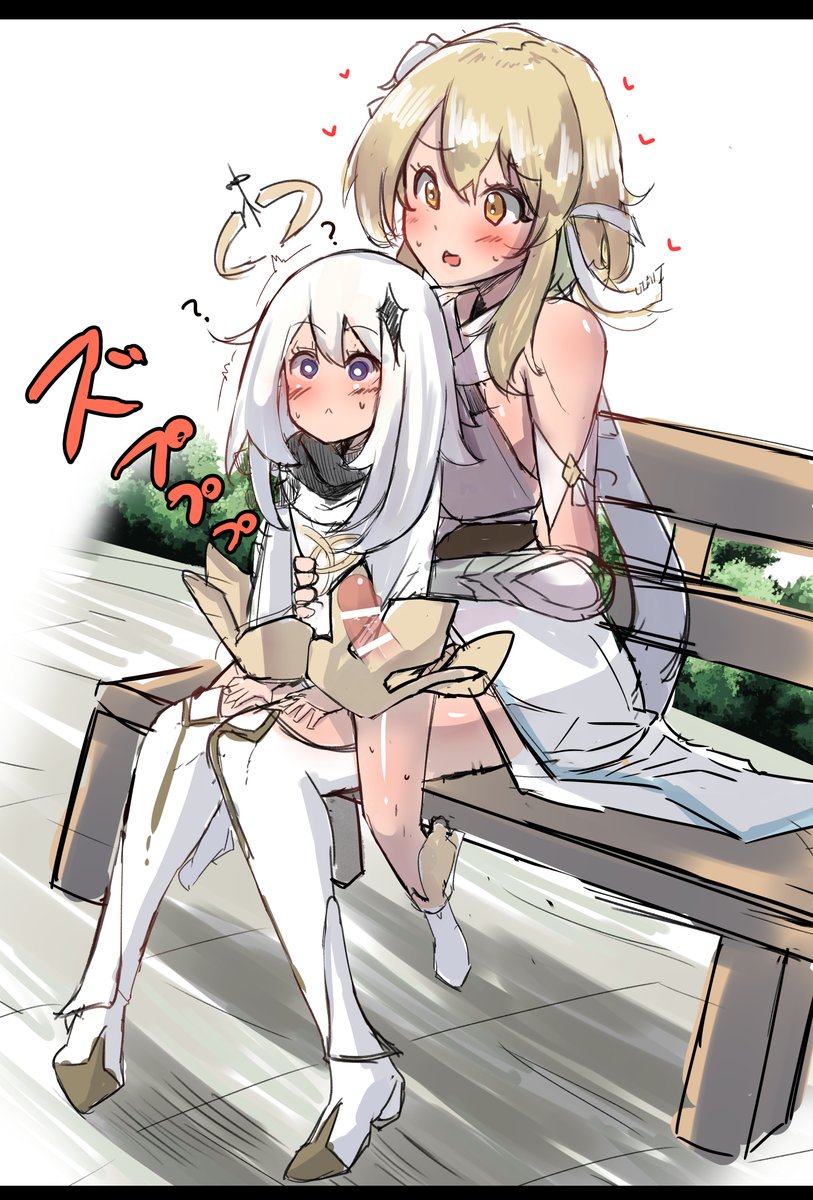 【下書き/WIP】
パイモンと女主人公ちゃん!
二人で仲良くお話かな^^ 