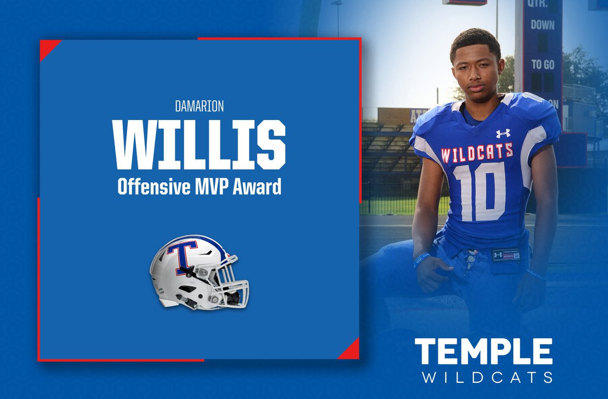 THS9thFootball's tweet photo. Here are your freshman blue award winners from last weeks Harker Heights game. The blue team handed heights their first list of the season! @OttTempleISD @CoachStew_TTR @templewildcats https://t.co/ugbZEq3B3o