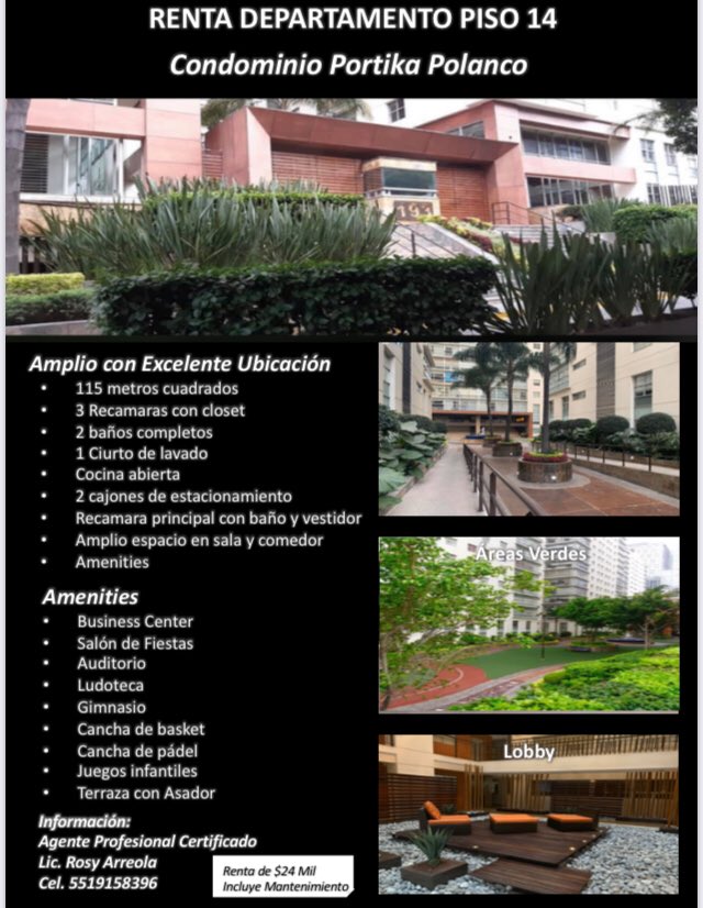 Silvilly's tweet photo. #RentoDepartamento #PortikaPolanco 115mts Piso 14 Amolio Hermosa Vista #Expats #Rentar #Depto #Mexico #CDMX #Polanco #Antara #Molier #ParquesPolanco 
199, 781, 483, 3351, 899751 https://t.co/BUp9E73N6B