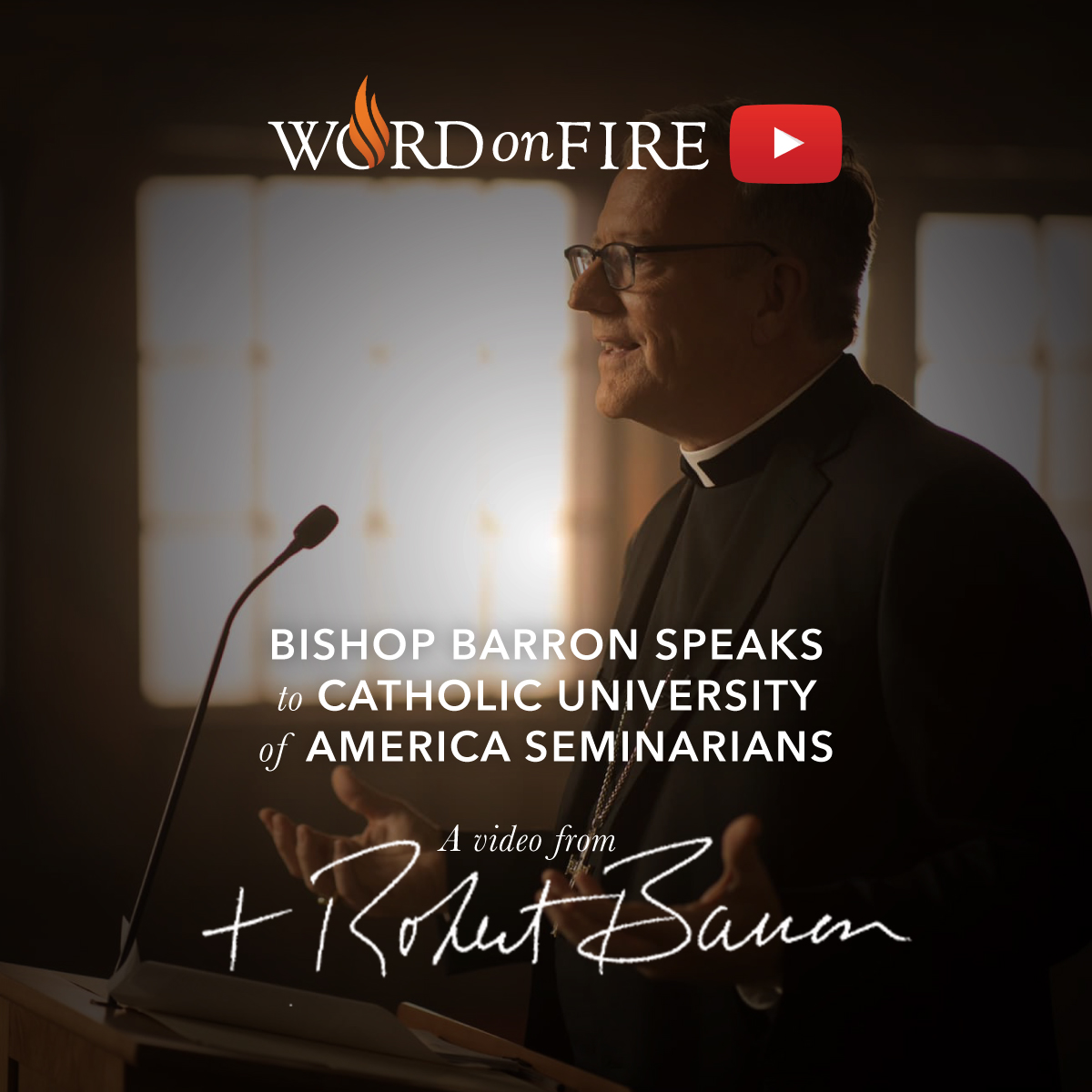 BishopBarron's tweet photo. Friends, I thoroughly enjoyed speaking to seminarians at @TCCUA. We discussed prayer, confession, great spiritual masters like St. John of the Cross and Thomas Merton, and the deep theological questions about the doctrine of God.

Watch on YouTube: https://t.co/5pQIh6zVbj https://t.co/KRUQe3x4x6