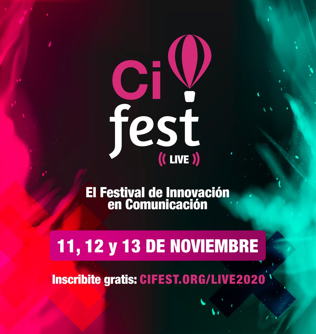 Nos vemos en # inscribite gratis en CIFest.org/live2020