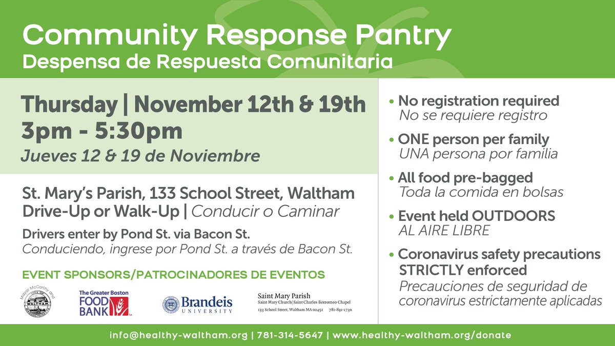 Healthy Waltham tweet media