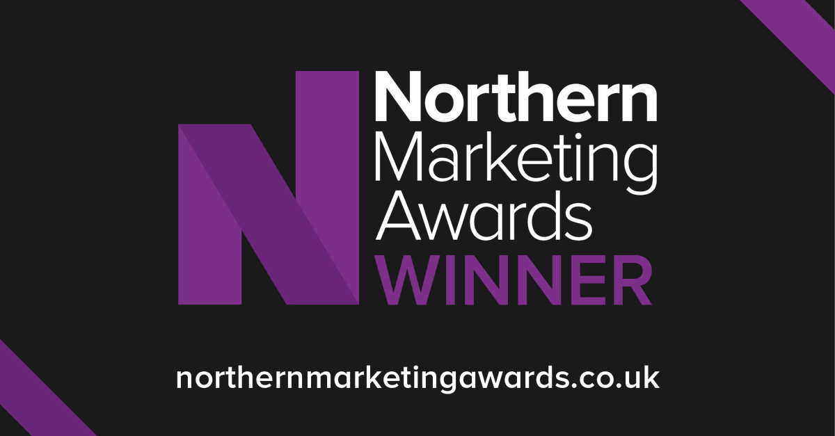 PonderosaAgency's tweet photo. 'Say Hi' to the winners of Best Integrated campaign of the year 👋🏆

@HisenseUK @ProlificNorth #NorthernMarketingAwards https://t.co/L5iroXGInS