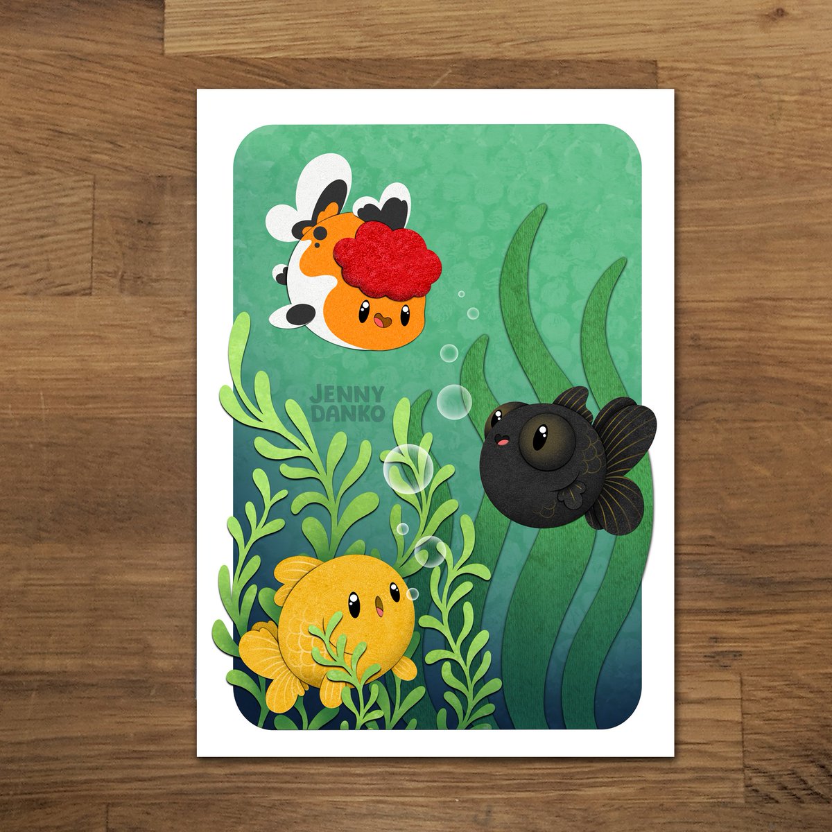 jennydanko's tweet photo. I updated a few of my #Creatober2020 pieces as 5x7. There up now in the shop! I also am making a few designs into stickers. https://t.co/MucvehSsAl