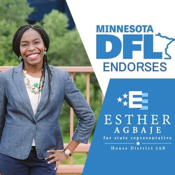 GoodlandRadio's tweet photo. Nigerian -American Agbaje, Wins Legislative Seat In United States.
Agbaje won by a landslide, scoring a total of 17,396 votes, which represents 74.7% of the total ballots cast. Esther Agbaje will represent District 59B. https://t.co/cYDIgJ2Yv5