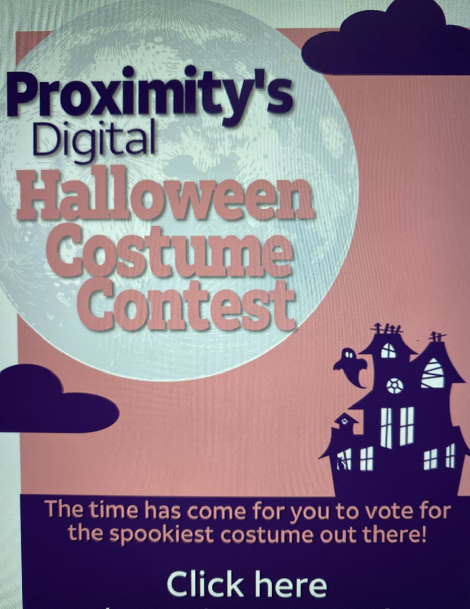 Time to Vote for our Halloween costume winner!!