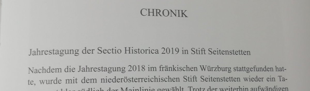 📖 752 Seiten #HistMonast #OSB, u.a. mit Beiträgen über Abt #BenediktAbelzhauser (Ernst Schütz) und über die Handschriftenverkäufe in der Zwischenkriegszeit (Christine Glaßner) sowie einem Bericht über die Jahrestagung der Sectio Historica 2019 hier im Stift #Seitenstetten