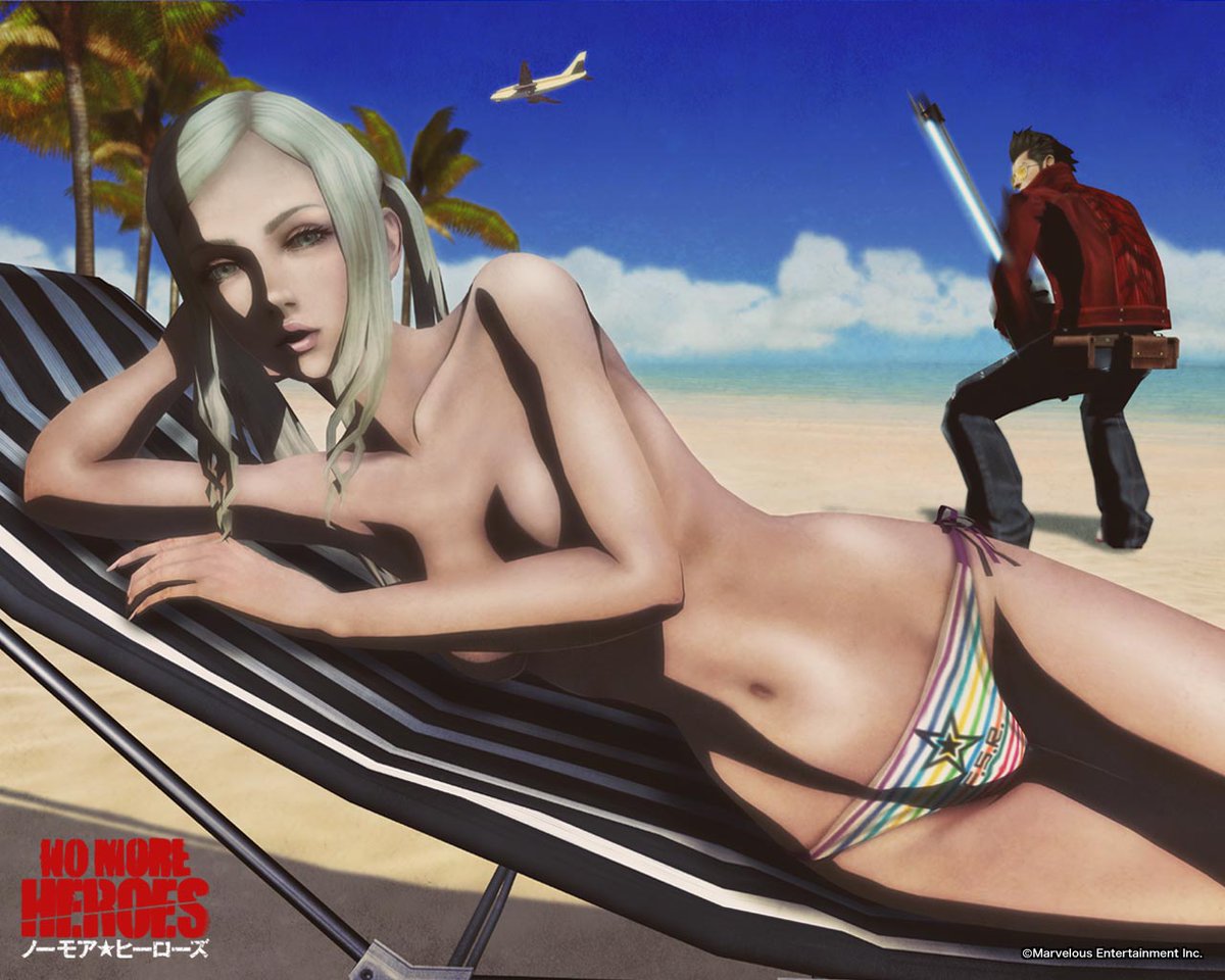 The old site had some wallpapers too. I think this one might be from the Heroes' Paradise site.  #NoMoreHeroes