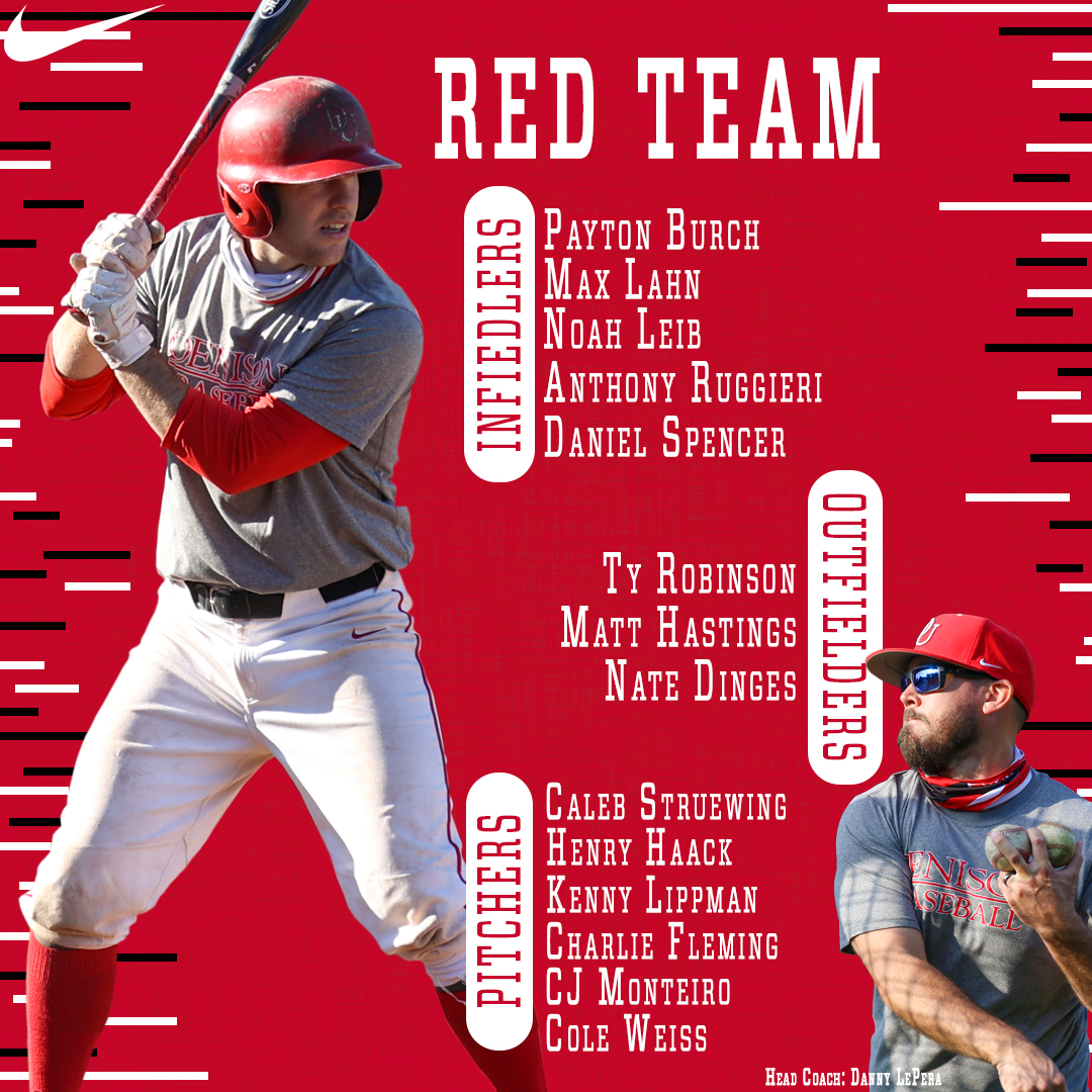 DU_Baseball's tweet photo. Today we begin our Red/White World Series - Bragging rights up for grabs between Coach Romick and Coach LePera as we look to close out the fall! #EarnTheEdge https://t.co/A7Q3gg9x4d