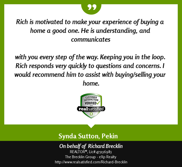 SoldbyBrecklin's tweet photo. I love hearing from my clients and happy I was able to help her. https://t.co/JImjJFhWCg via @realsatisfied https://t.co/vb7lwVy4m4