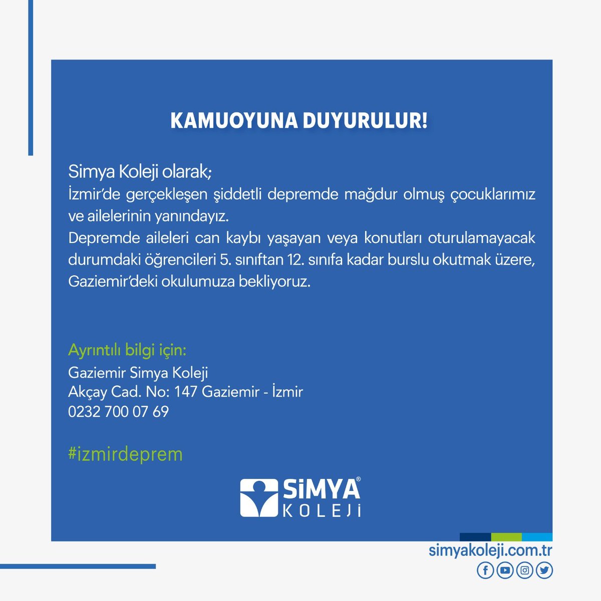Simya Koleji tweet media