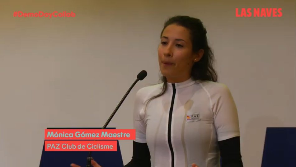 vlcinnovation's tweet photo. EN DIRECTO| Ropa ciclista sostenible confeccionada localmente con tejidos naturales, haciendo del ciclismo un deporte realmente respetuoso con el medioambiente. Esto es PAZ Club de Ciclisme y nos lo cuenta Mónica Gómez Maestre. #LocalDoing #Sostenibilidad https://t.co/RuQhJUU4Le