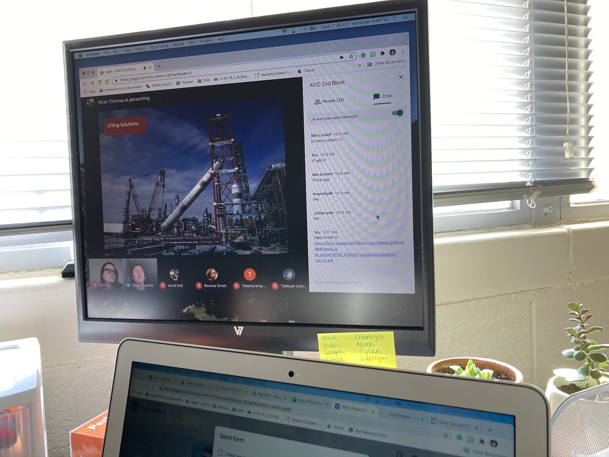 austineastAVID's tweet photo. Thank you @BT4CT for virtually talking with our @AustinEastHS #AVID students today about the amazing engineering feats accomplished @barnhartcrane! #careerdevelopment @KcSavid https://t.co/Pp4Kqgyi37