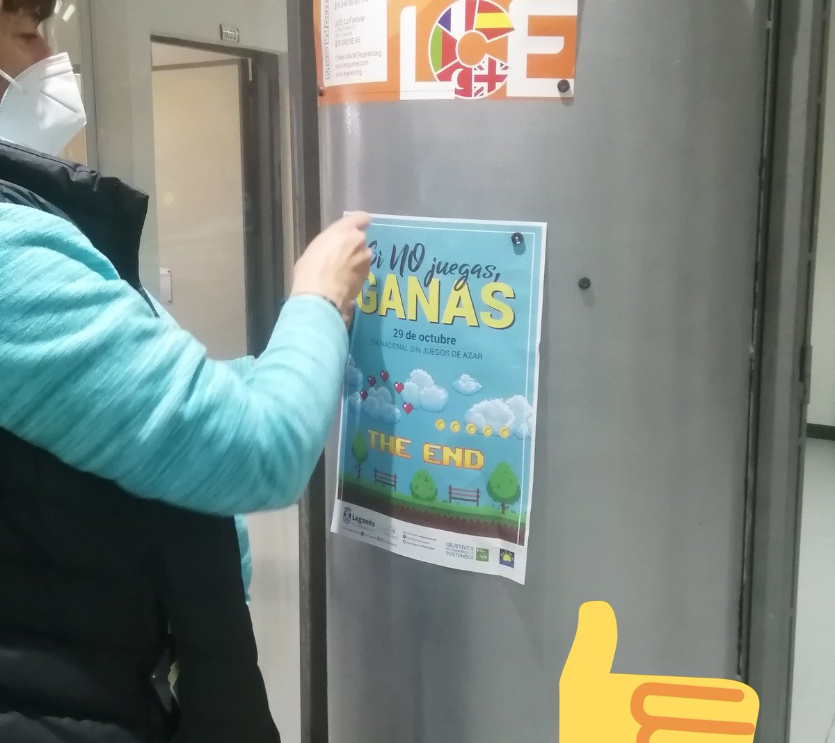 #SiNoJuegasGanas está en los Centros Públicos de Educación Secundaria de #Leganes.

Una campaña de sensibilizacion y prevención también para la población joven de la ciudad.

Gracias a los Centros Educativos lq ayuda en la difusión de la campaña. #DiaNacionalSinJuegosDeAzar 😍