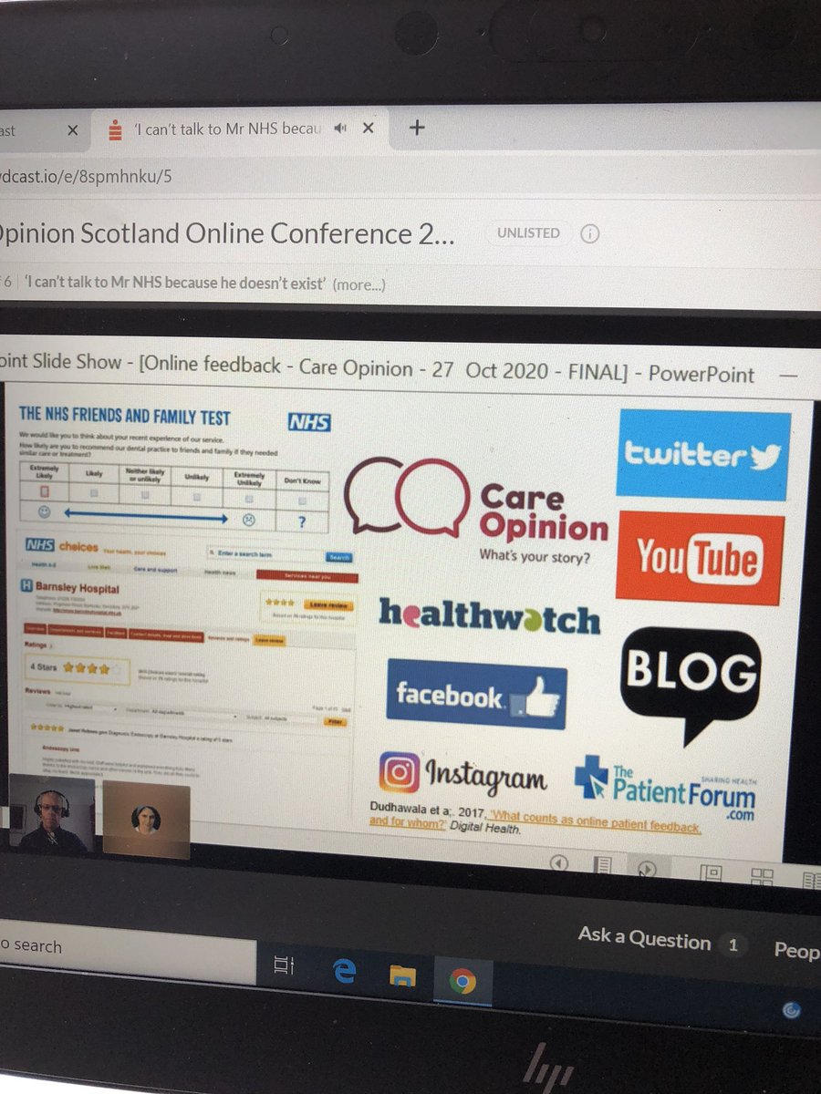 DDbaldie's tweet photo. The ways in which people provide feedback online being shared from Fadhila Mazaderani at #COSconf. Motivations for doing so differ greatly and prompting by professionals is rare https://t.co/dj4dCX9SC2