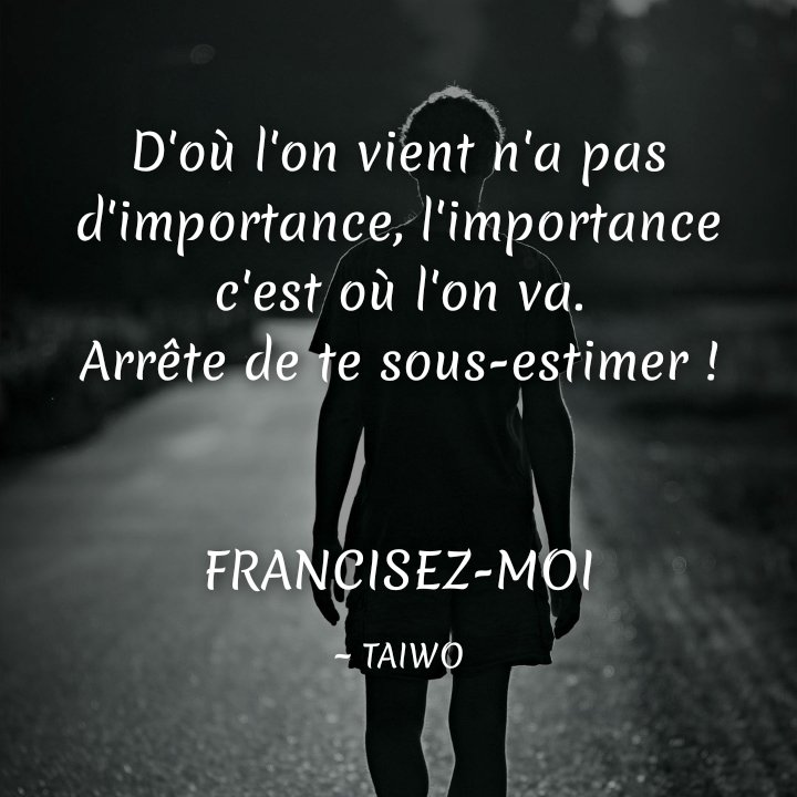 Tu peux tout faire