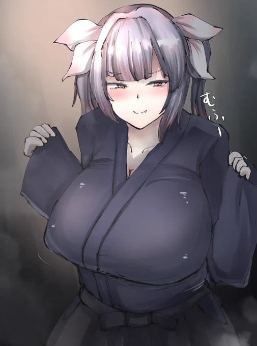 袴着たイクちゃんです #艦これ 