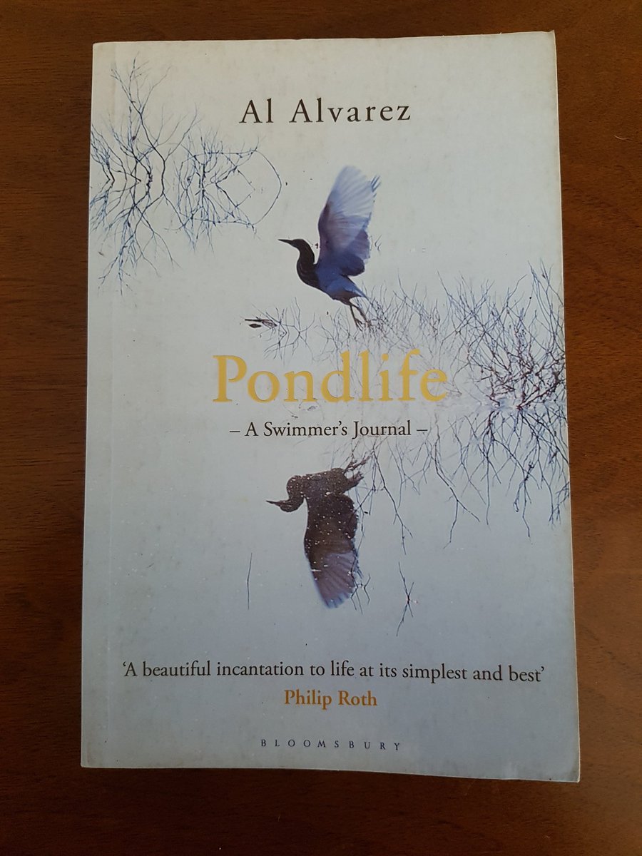 IanCallaway352's tweet photo. #BookPost. The best sort. Further inspiration for #wildswimming with @DunleavyBernard and @AtBarristers. #AlAlvarez's #Pondlife. https://t.co/DH8eGAky7u