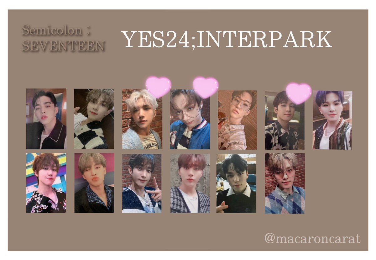 ウォヌ セミコロン ヨントン yes24 interpark | www