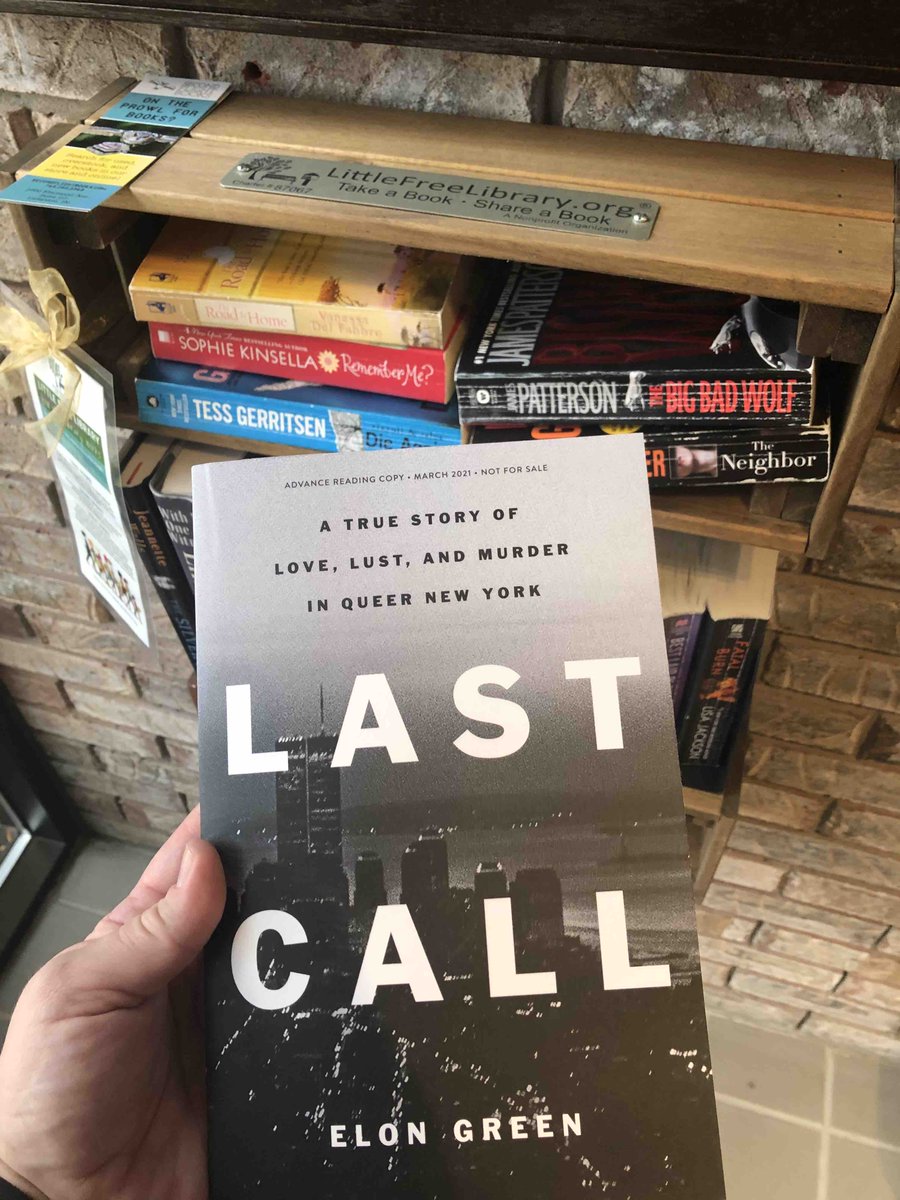 HomeOfPurdue's tweet photo. We are so excited to receive Last Call by Elon Green from @CeladonBooks for our @LittleFreeLibrary in our vestibule at the Visit Center! Come check it out and other great books!
#ReadLastCall #CeladonReads #LittleFreeLibrary https://t.co/u2p4Q0wJ31