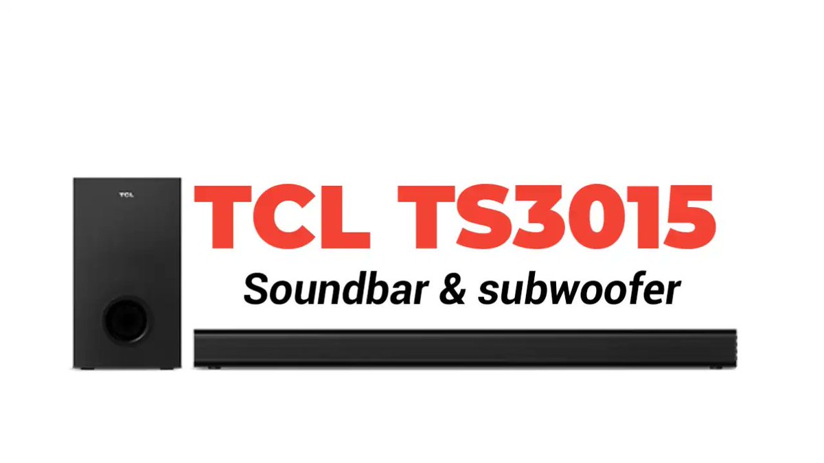 NaxonTech's tweet image. TCL TS3015 Soundbar with Wireless Subwoofer announced in India. Reportedly, This is the company’s first audio product launched officially in India. 

#tclts3015 #tclsoundbar #soundbar #TCL #naxontech

naxontech.com/2020/10/28/tcl…