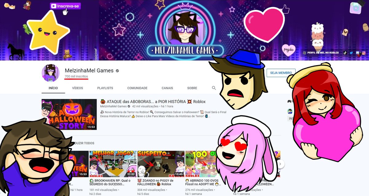 💜 Fã do Canal MelzinhaMel Games 💜