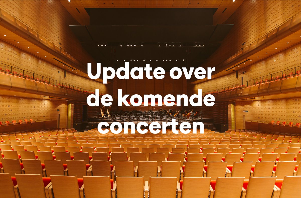 Om de verspreiding van het coronavirus tegen te gaan, heeft de Vlaamse overheid op dinsdag 27 oktober extra maatregelen aangekondigd. Hierdoor zijn we helaas genoodzaakt alle geplande concerten en activiteiten tot en met 22 november te annuleren.
&gt;&gt;&gt; antwerpsymphonyorchestra.be/nl/update-over…