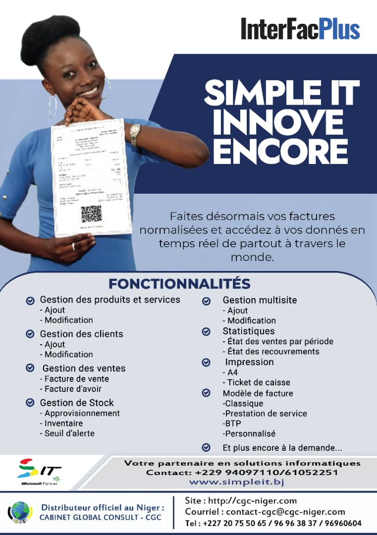 Contacter nous pour plus d'informations