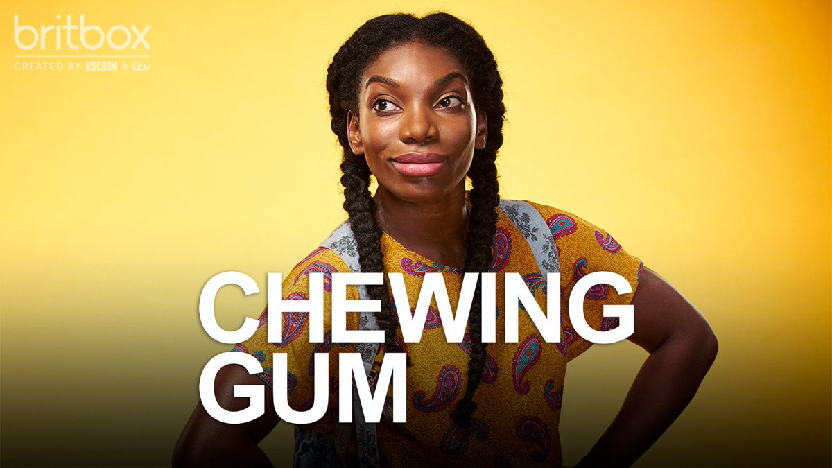 Chewing Gum (2015) - A BAFTA Award-winning sitcom created by and starring Michaela Coel. The series focuses on a black British teenager's journey of self-discovery and is credited with representing a generation of black women who rarely see themselves on screen.  @BritBox_UK