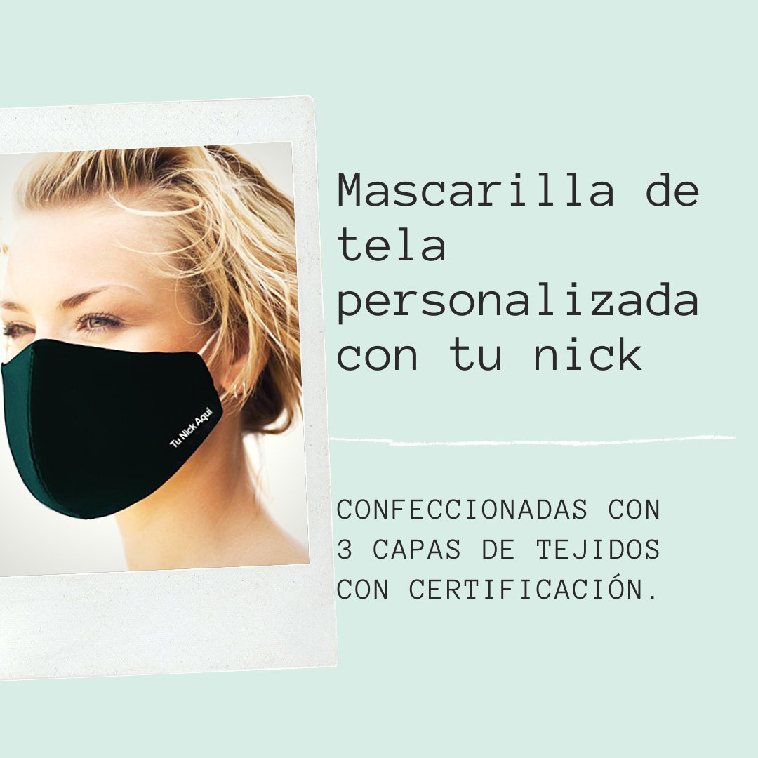Mascarillas reutilizables de tela con el logo Webcampista y personalizables con tu nick!🎉
Haz click en el siguiente enlace para mas información👏
webcampista.com/foro/threads/m…