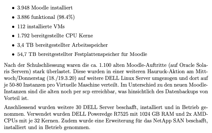 Könnt Ihr da draußen bitte die Menschen von <a href="/belwue/">Nicht mehr BelWü</a> hochleben lassen für das, was sie das damals "gschwind über's Wochenende" geschafft haben?