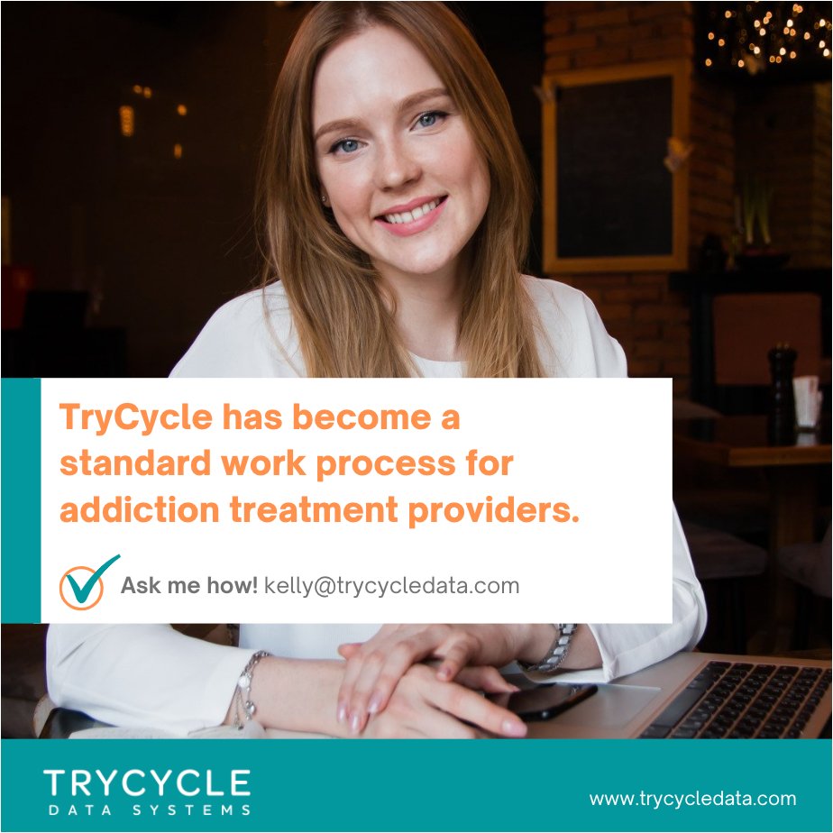 TryCycleData's tweet image. The new norm for Addiction Treatment providers includes TryCycle. This means increased #patientengagement, fewer #overdose events, and access to #RealTime data to enhance care. #recoveryispossible #empathy #compassion #connection #digitalhealth