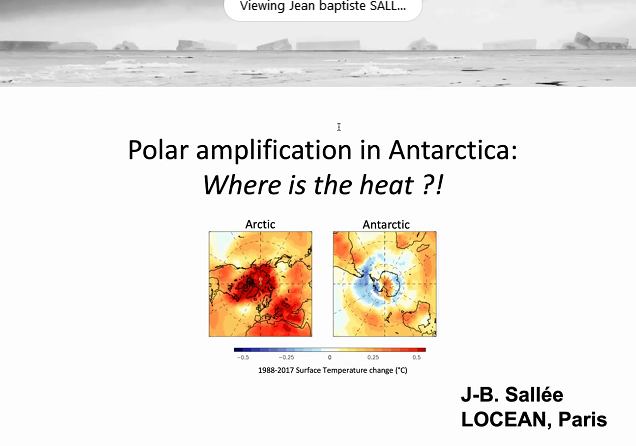 From  #Arctic to  #Antarctic with  @jb_sallee  #EO4polar