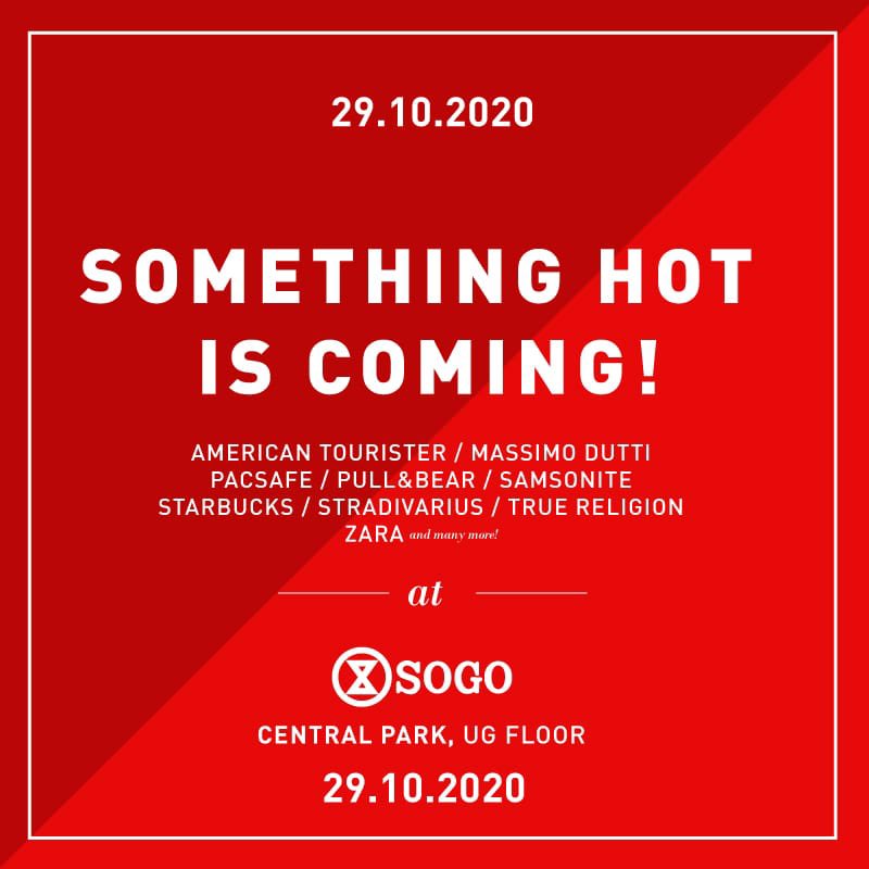 CentralParkMall's tweet photo. RED HOT DEALS is coming to you!
-
From the image above, tell us which brand is your favorite? Because on 29 October 2020, we will tell you everything about it! Mark your calendar and follow @redhotdeals.id!π
-
#redhotdeals #shopping #hotdeals #specialoffers #gooddeals #hot https://t.co/zjLSMG5GKz