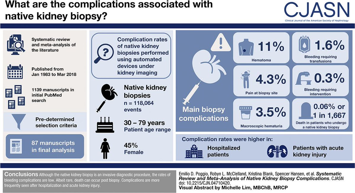 Systematic Review and Meta-Analysis of Native Kidney Biopsy Complications

asn.kdny.info/oCgg50C4YUu