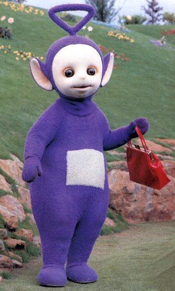 tinky winky // tokyo- is scared of po- authority issues- over the hills and far away tinky winky comes out to cause a fucking riot