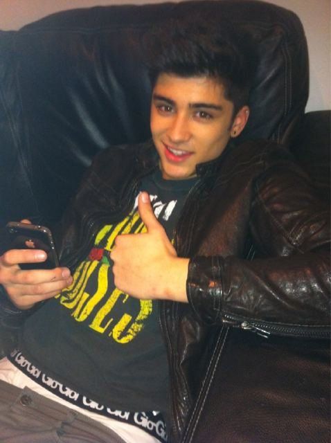 zayn : "he's funny! can he be my brother?"