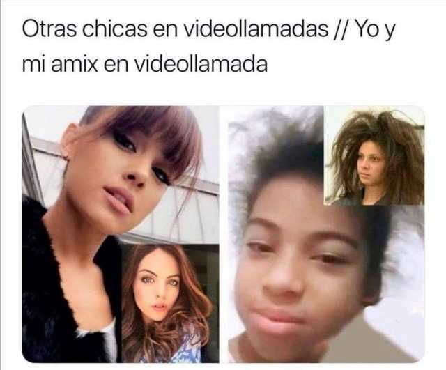 dopl3r on Twitter: “Otras chicas en videollamadas // Yo y mi amix en