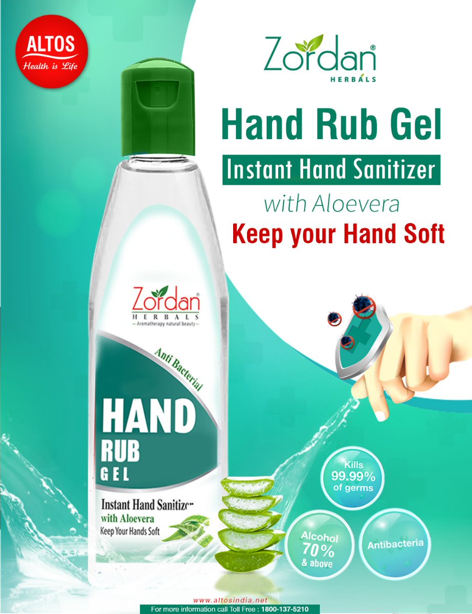 Altos_52's tweet photo. During the Situation of pandemic, keep your hands protected from germs and bacteria with Altos Hand Rub Gel, by keeping the softness alive.

#Atlos #staysafe #stayhome #Killgerms #Aloevera #Covid #hygiene https://t.co/Vy92KTquZT