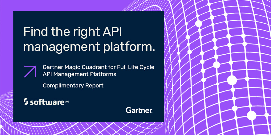 API Yönetim platformunuz, ihtiyaçlarınızı karşılıyor mu? Sağlayıcıları yeni Gartner Magic Quadrant’ta karşılaştırın: ow.ly/mbe250BBpKD
#API #Integration #webMethods #saas