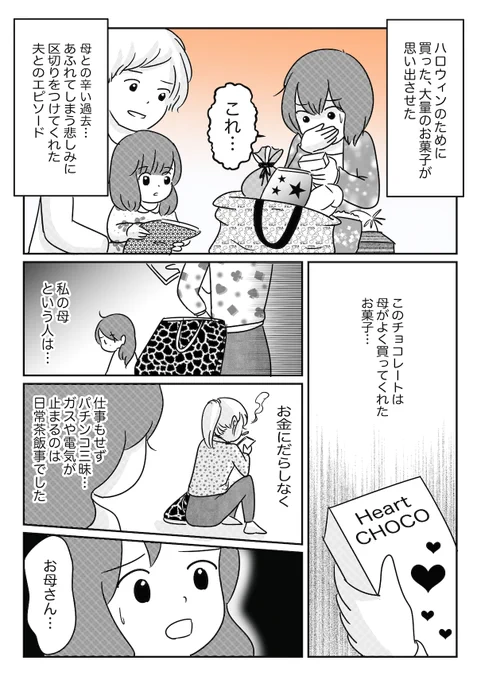 【前編】ネグレクトの記憶がチョコレートでよみがえる。私は愛されていなかったのかな…… 。漫画を担当しました…!わずかな心遣いが、思い出を深くしてしまったお話。その救いの言葉とは…!?毒親日記 #ネグレクト 