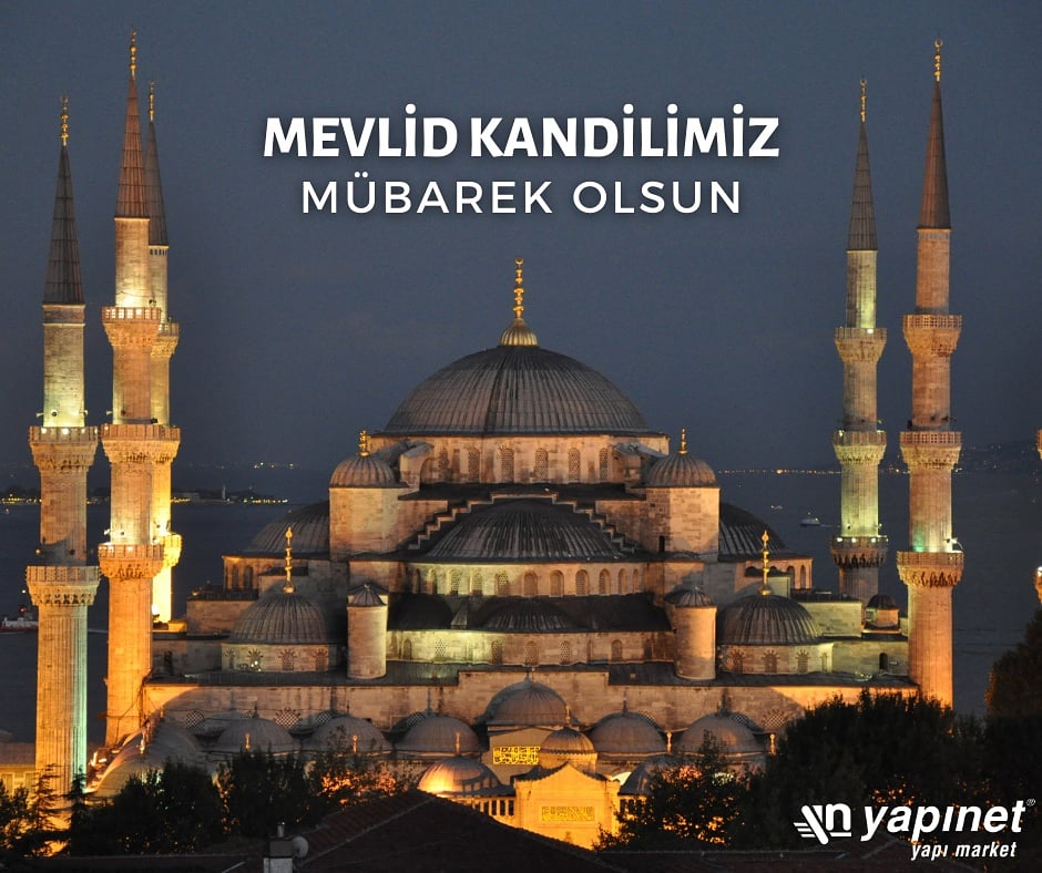#MevlidKandili'miz mübarek olsun.