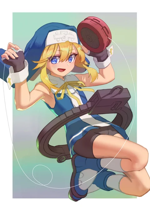 #格ゲーキャラ描こうぜ
#ブリジット
#ギルティギア 