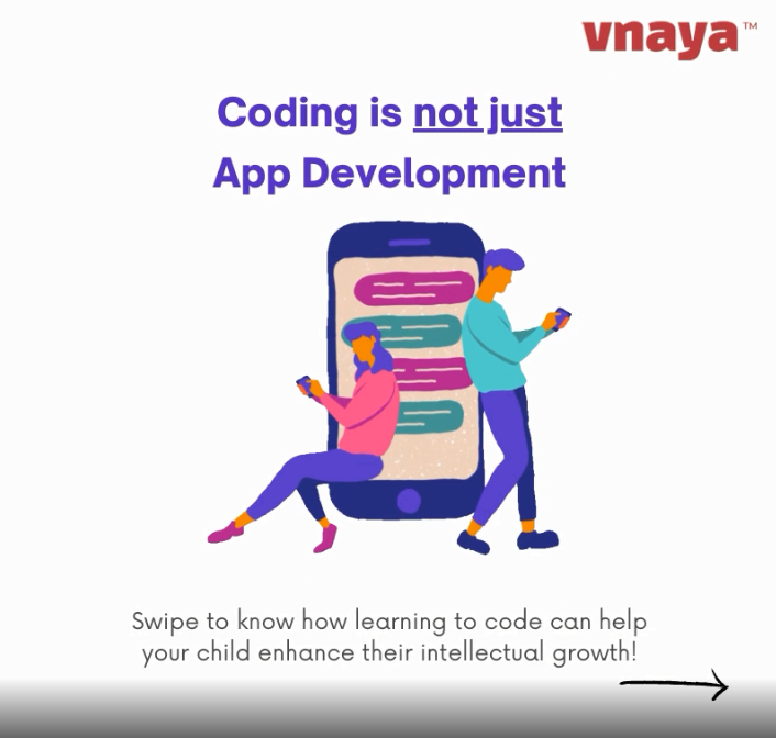 VnayaEducation's tweet image. Wondering Why Should Kids Learn to Code?
Here’s Vnaya’s Take on That..
#coding #learncoding #learncodingonline #codingforkids #computerprogramming #education #studygram #studying #Study #educational #EducationForAll #educate #educationiskey #success #succeed #EdLeaders #Edu