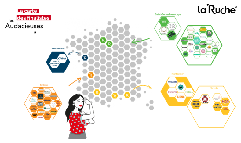 Bravo aux Audacieuses sélectionnées pour cette 6ème édition  ! Nous avons hâte d'accompagner vos beaux projets 💪
la-ruche.net/blog/2020/10/2…