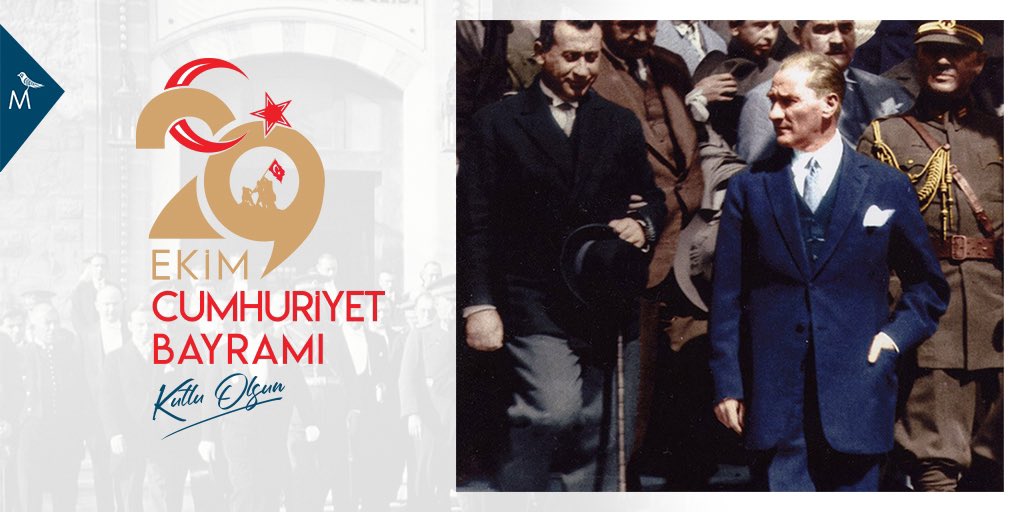 29 Ekim Cumhuriyet Bayramımız Kutlu Olsun!
