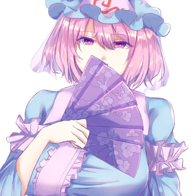 衝動に負けて幽々子様描いてた

#西行寺幽々子
#東方project 